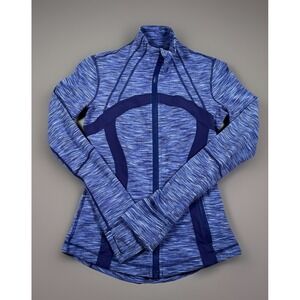 Lululemon Blue Spacedye Define Jacket Size 4 Color: Royalty Space Dye/ Royalty